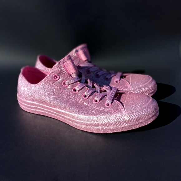 glitter converse womens size 9